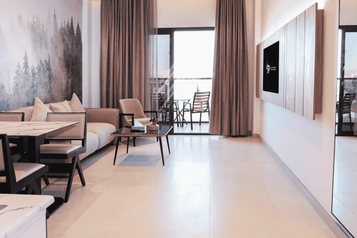 غرفة وصالة وبلكونة (SKG)